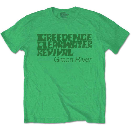 Creedence Clearwater Revival - Green River - Irish Green t-shirt