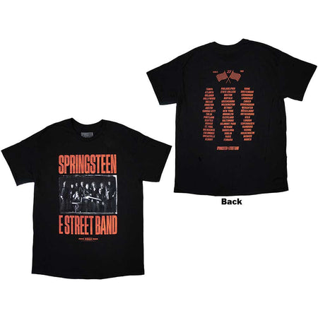 Bruce Springsteen - Tour 2023 Band Photo - Black T-shirt