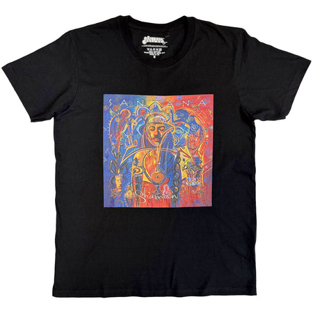Santana - Shaman - Black t-shirt