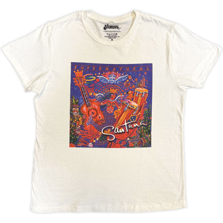 Santana - Supernatural - White t-shirt