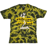 Sublime - Praying Skeleton - Yellow Tie Dye t-shirt