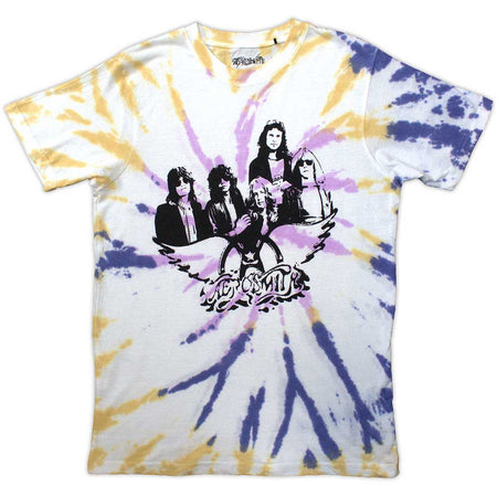Aerosmith - Photo Wings - Natural - Dye. Wash t-shirt