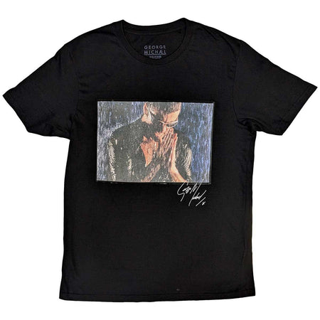 George Michael - Film Still - Black t-shirt