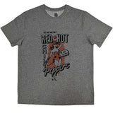 Red Hot Chili Peppers - In The Flesh - Grey t-shirt