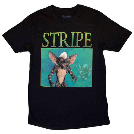 Gremlins - Stripe Homage - Black t-shirt