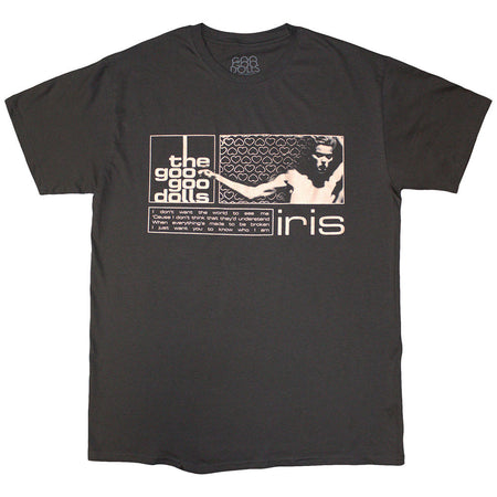 The Goo Goo Dolls - Iris - Charcoal Grey t-shirt