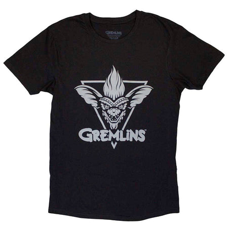 Gremlins - Stripe Triangle - Black t-shirt