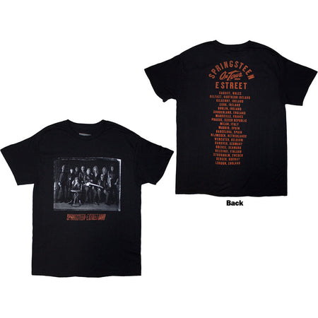 Bruce Springsteen - Tour '24 E-Street Photo - Black t-shirt
