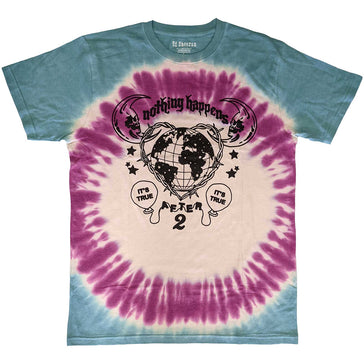 Ed Sheeran - Nothing Happens - Blue Dye Wash T-shirt