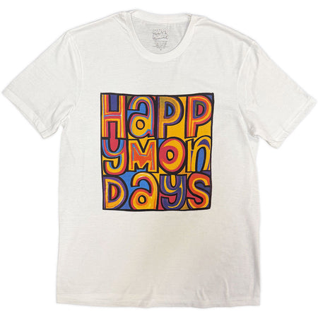 Happy Mondays - Greatest Hits - White t-shirt