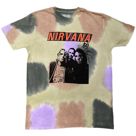 Nirvana. - Flipper - Multicolor Dip Dye t-shirt