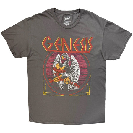 Genesis - Vintage Bird - Charcoal Grey t-shirt