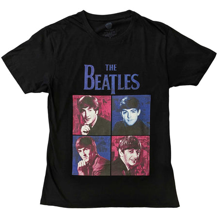 The Beatles - Portraits- Black T-shirt