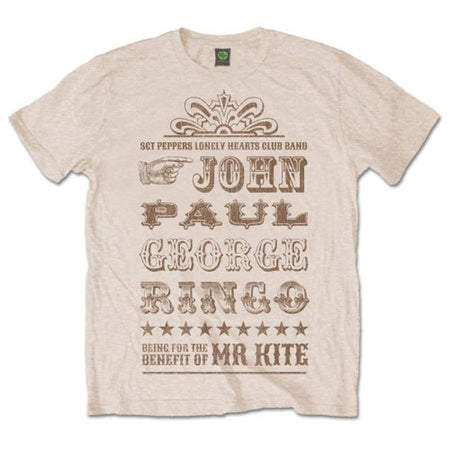 The Beatles - Mr Kite - Sand T-shirt