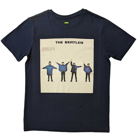 The Beatles - Help! Album Cover - Black T-shirt