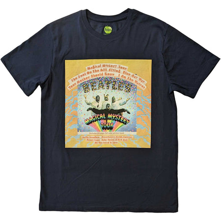 The Beatles - Magical Mystery Tour Album Cover - Navy Blue T-shirt