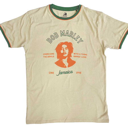 Bob Marley - Thing Called Love - Sand Ringer t-shirt