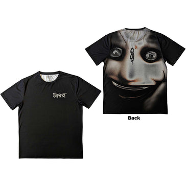 Slipknot - Clown - Sublimation Print Black t-shirt