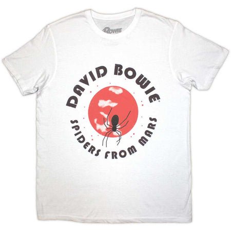 David Bowie - Spiders From Mars - White t-shirt