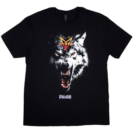 Falling In Reverse - Wolf- Black t-shirt