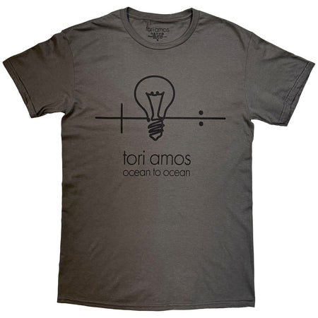 Tori Amos - Ocean To Ocean - Charcoal Grey t-shirt