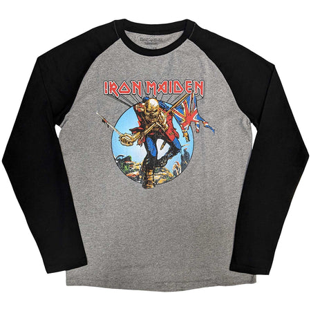 Iron Maiden - Trooper Burst - Raglan Baseball Jersey t-shirt