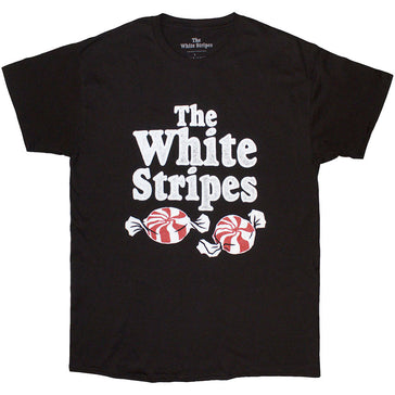 The White Stripes - Peppermints - Black t-shirt