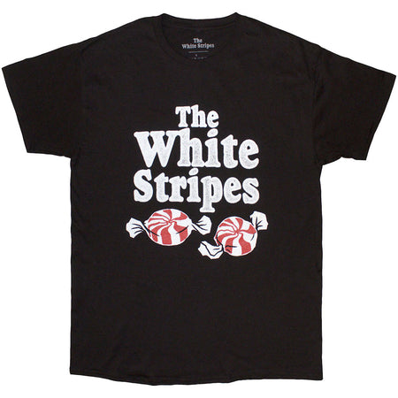 The White Stripes - Peppermints - Black t-shirt