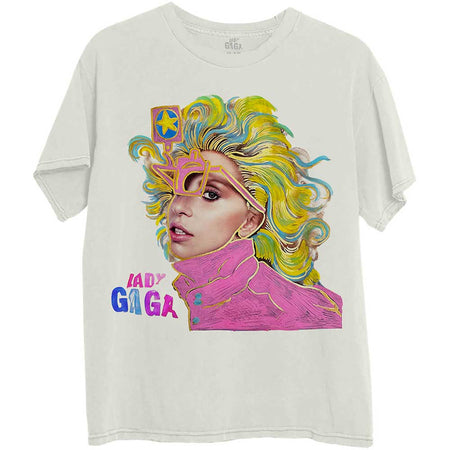 Lady Gaga - Colour Sketch - Natural t-shirt