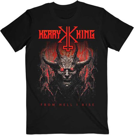 Slayer - Kerry King - From Hell I Rise Cover - Black t-shirt