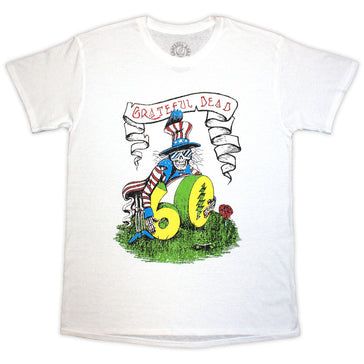 Grateful Dead - 60th Rose Pose - White t-shirt
