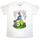 Grateful Dead - 60th Rose Pose - White t-shirt