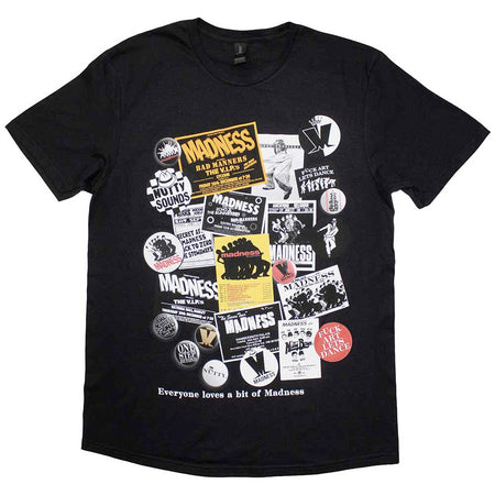 Madness - Posters & Stickers - Black t-shirt