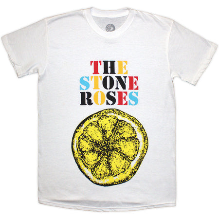 The Stone Roses - Lemon Multicolour - White t-shirt