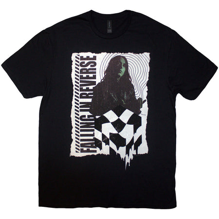 Falling In Reverse - 21 Chequered - Black t-shirt