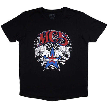 MC5 - Star- Black t-shirt