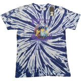 Jimi Hendrix - Are You Experienced-Dip Dye - Purple t-shirt