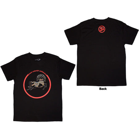 George Harrison - Dark Horse Logo - Black t-shirt