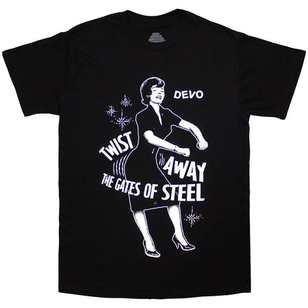 Devo - Twist Away - Black t-shirt