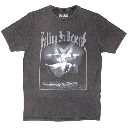 Falling In Reverse - Floating - Charcoal Grey Stone Wash t-shirt