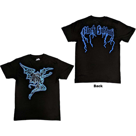 Black Sabbath. - Lightning Henry - Black t-shirt