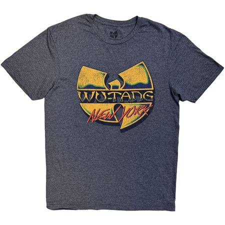 Wu-Tang Clan -New York V2 - Denim Blue t-shirt