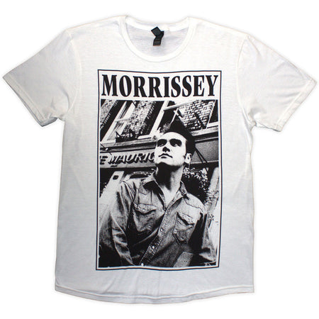 Morrissey - Maurice - B & W - White t-shirt