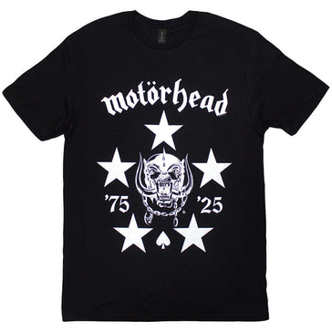 Motorhead - 50 Years BMG Logo - Black t-shirt