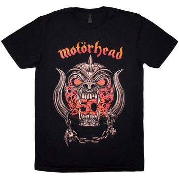 Motorhead - 50 Years Red Warpig Gradient - Black T-shirt
