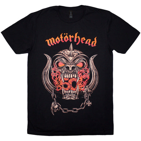 Motorhead - 50 Years Red Warpig Gradient - Black T-shirt