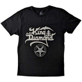 King Diamond - Logo -  Black t-shirt