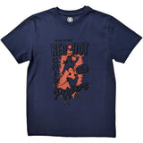 Red Hot Chili Peppers - In The Flesh - Navy Blue t-shirt