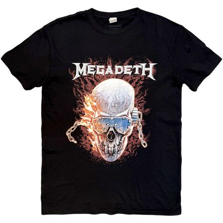 Megadeth - Vic & Flames - Black t-shirt