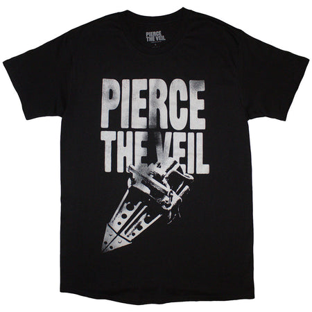 Pierce The Veil - Large Text - Black t-shirt